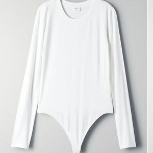 NWT Aritzia Wilfred Somer Bodysuit in White